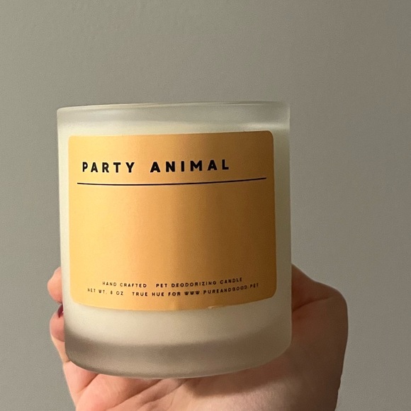 Pure + Good Pet Party Animal Soy Wax Candle Brand New Pet Dog - Picture 3 of 5